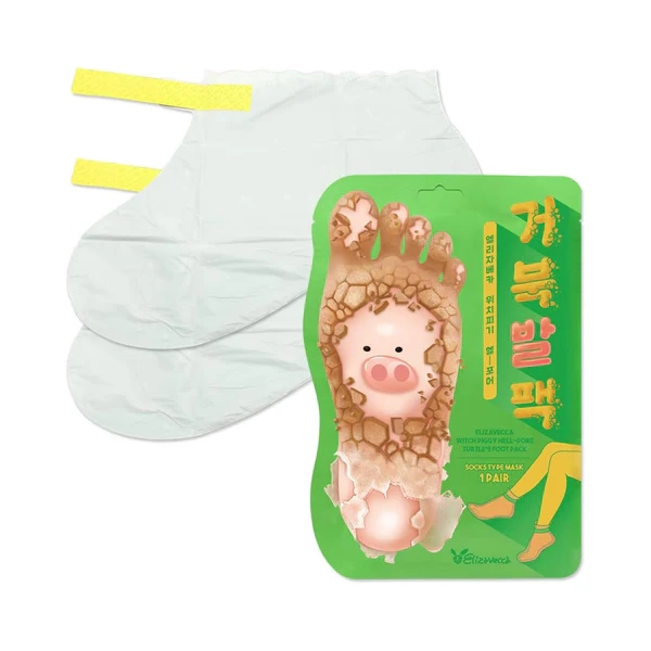 Mascarilla exfoliante para pies Elizavecca Witch Piggy Hell-Pore Turlt Foot Pack