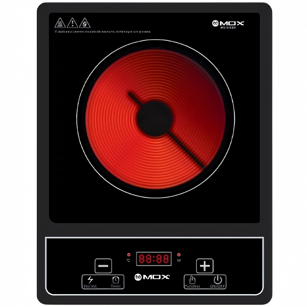 Cocina Eléctrica Infrarroja MOX MO-KIC09 2.200 watts 220V ~ 50/60 Hz - Negra