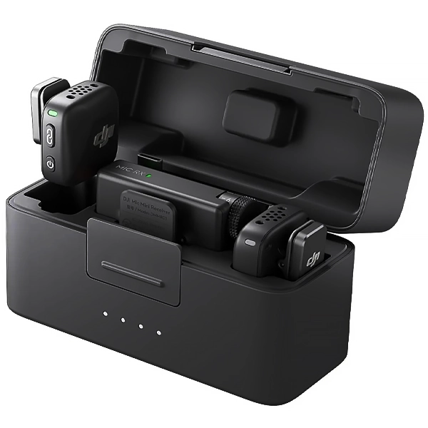 Microfone Sem Fio DJI MIC MINI com USB-C - Preto (Anatel)