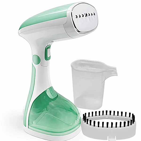 Plancha Vertical a Vapor Quanta QTPVD120 Tanque de 240 ml Bivolt - Blanca/Verde