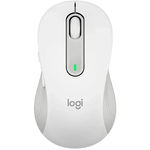 Mouse Inalámbrico Logitech Signature M650 L hasta 4000 DPI Bluetooth - Blanco