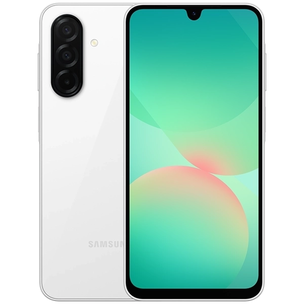 Celular Samsung Galaxy A26 5G SM-A266B Dual SIM de 128GB/6GB RAM de 6.7" 50+8+2MP/13MP - Blanco