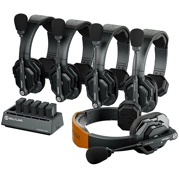 Sistema de Intercomunicación Inalámbrico Hollyland Solidcom SE - 5S (Versión Global) - Negro