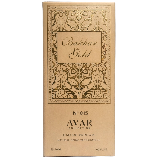 Perfume Femenino Avar Collection Bakhar Gold N°015 EDP 30 ml