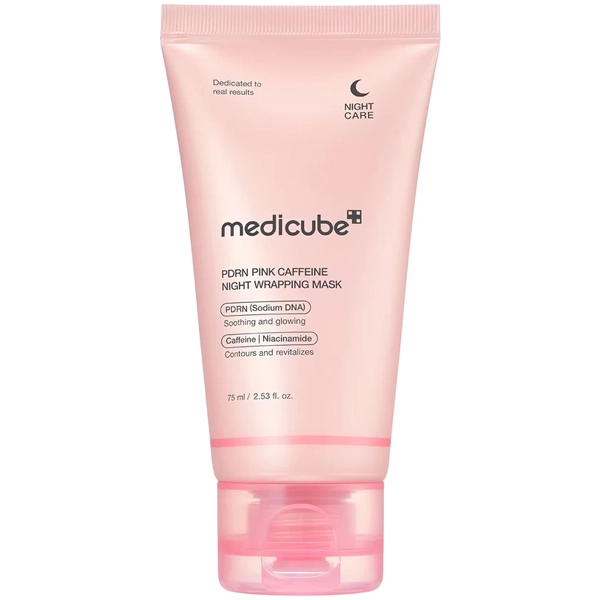 Máscara Facial Noturna Medicube PDRN Pink Caffeine Night Wrapping
