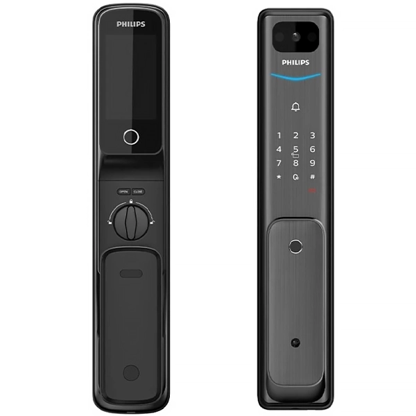 Fechadura Eletrônica para Porta Philips EasyKey Alplha-VP-5HWS - Preta