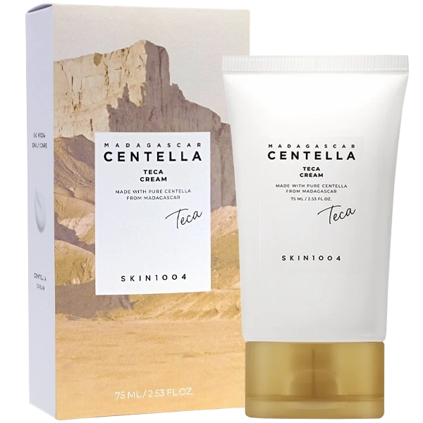 Creme Facial Hidratante SKIN1004 Madagascar Centella Teca Cream de 75ml