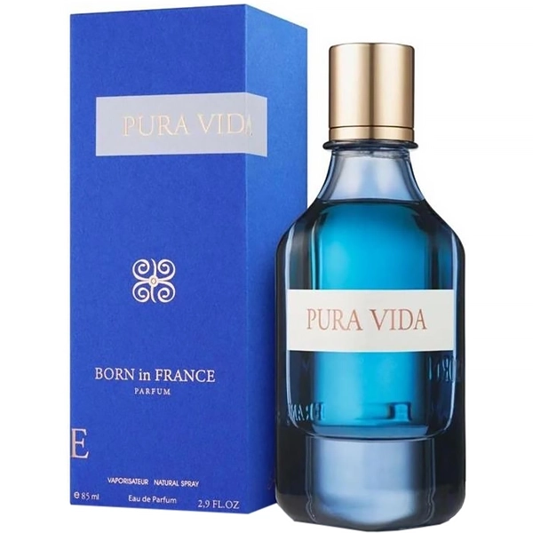Perfume Masculino Born In France Pura Vida EDP 85 ml