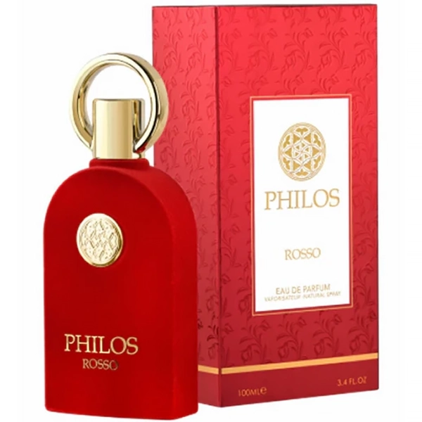 Perfume Unissex Maison Alhambra Philos Rosso EDP 100 ml (Frasco Danificado)
