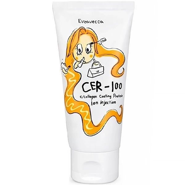 Máscara Capilar Elizavecca CER-100 Collagen Coating Protein Ion Injection 50 ml (S/Caixa)