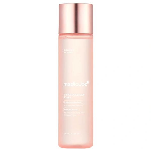 Tônico Facial Medicube Triple Collagen Toner de 140 ml (Frasco Danificado)