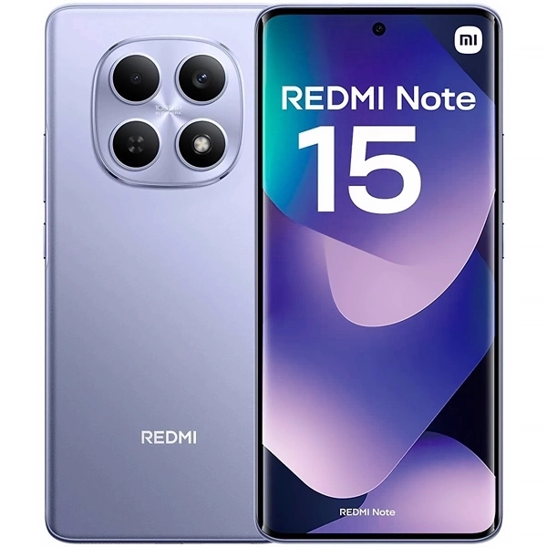 Celular Xiaomi Redmi Note 15 Dual SIM 512GB/8GB RAM de 6.77" 108MP/20MP - Morado (Global)