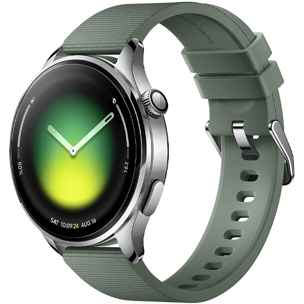 Relógio Xiaomi Watch 5 M2501W1 com GPS/Bluetooth - Juniper Green Strap