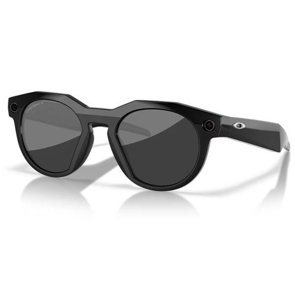 Óculos de Sol Oakley Meta HSTN 00W8002 com Câmera/Wi-Fi - Black/Prizm Black Polarized