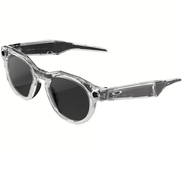 Óculos de Sol Oakley Meta HSTN 00W8002 com Câmera/Wi-Fi - Clear/Transitions Grey