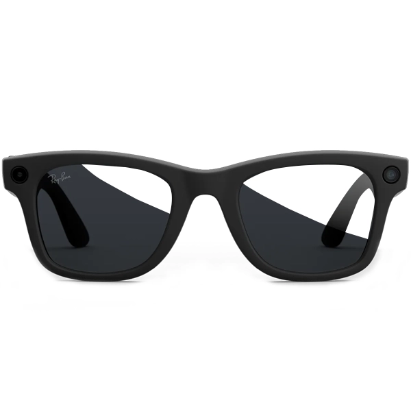 Gafas de Sol Ray Ban Meta Wayfarer Gen 2 RW4012 con Cámara/Wi-Fi - Matte Black/Transitions Grey