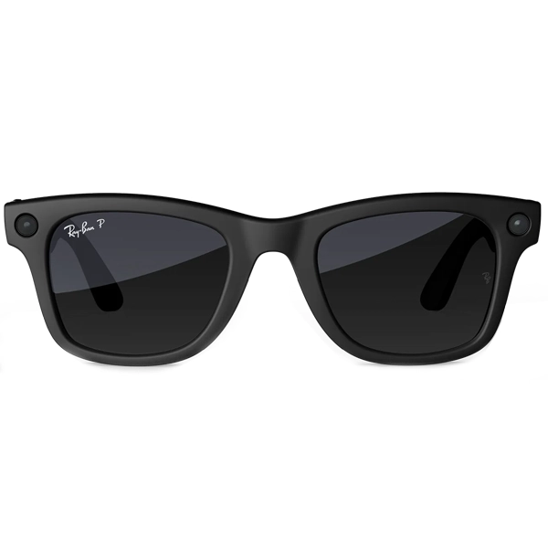 Gafas de Sol Ray Ban Meta Wayfarer Gen 2 RW4012 con Cámara/Wi-Fi - Matte Black/Polar Gradient Graphite