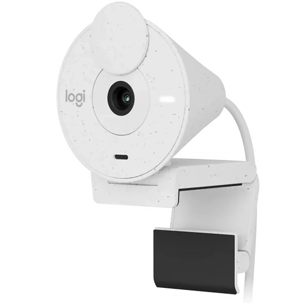 Webcam Logitech Brio 300 Full HD USB-C - Blanco