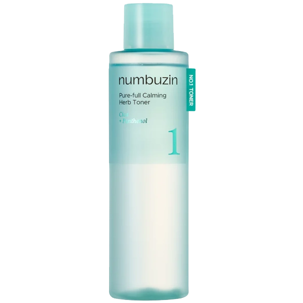 Tónico Facial Numbuzin No.1 Pure-Full Calming Herb Toner de 300 ml