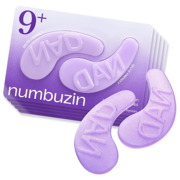 Máscara para Contorno de Olhos Numbuzin No.9 NAD+ Collagen Under Eye Patches