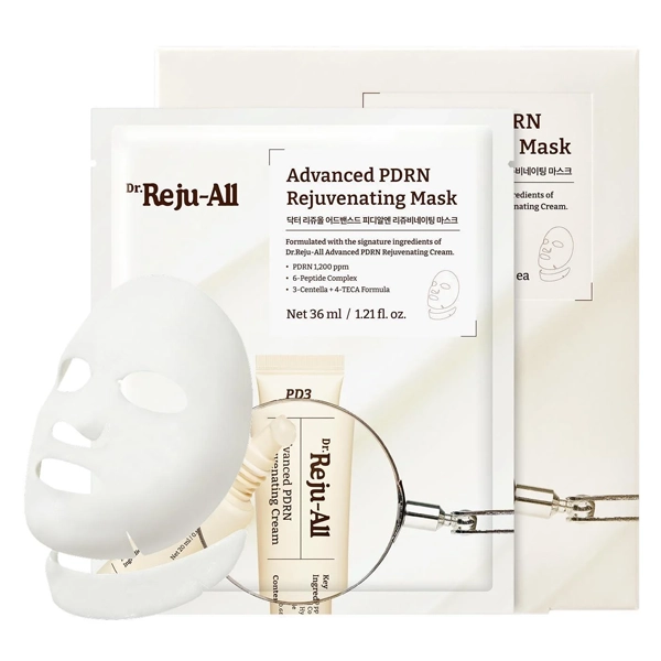 Máscara Facial DR.Reju-All Advanced PDRN Rejuvenating - 4 Unidades
