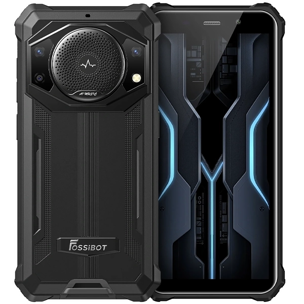 Celular Fossibot F101 P Dual SIM de 64GB/4GB RAM de 5.45" 24+5MP/8MP - Negro