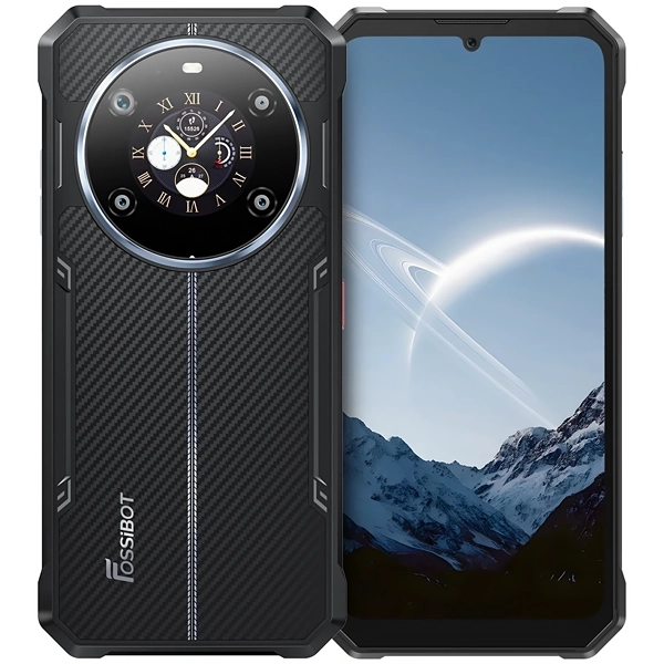 Celular Fossibot F109 S Dual SIM de 256GB/6GB RAM de 6.745" 50+5MP/16MP - Negro