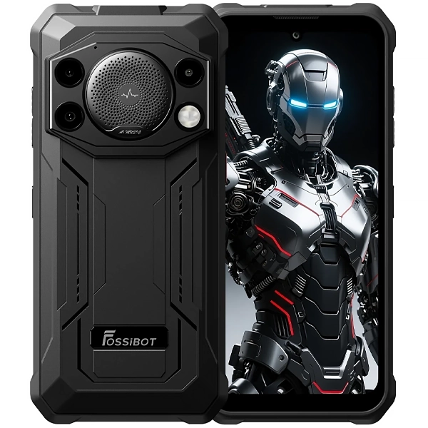 Celular Fossibot F110 Pro 5G Dual SIM de 128GB/8GB RAM de 6.745" 50+5MP/8MP - Negro