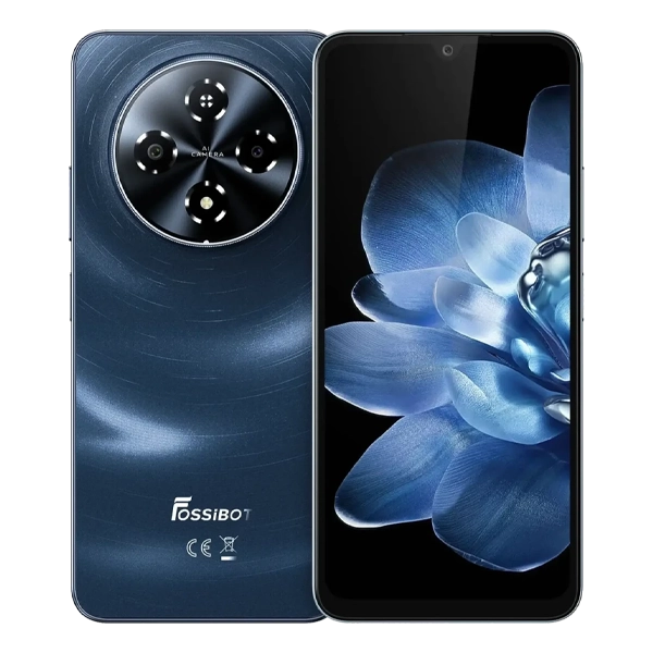 Celular Fossibot S5 Dual SIM de 128GB/4GB RAM de 6.88" 13MP/5MP - Azul