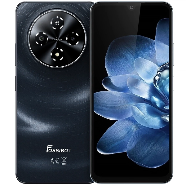 Celular Fossibot S5 Pro Dual SIM de 256GB/8GB RAM de 6.88" 50MP/8MP - Negro