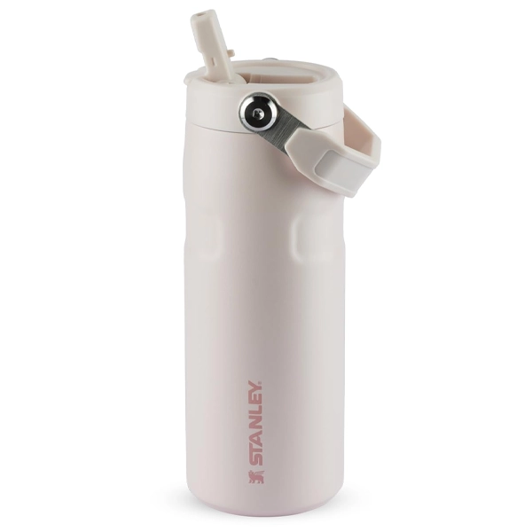Garrafa Térmica Stanley Aerolight Iceflow Bottle de 473 ml - Rose Quartz