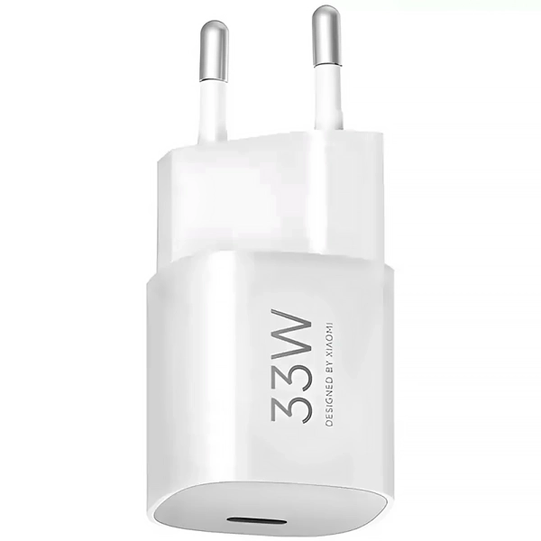 Adaptador de Enchufe Xiaomi Nano Power MDY-19-ED USB-C de 33 watts - Blanco