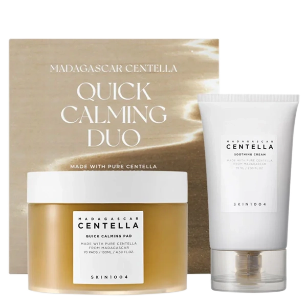 Kit Cuidado Facial SKIN1004 Madagascar Centella Quick Calming Duo - 2 Peças