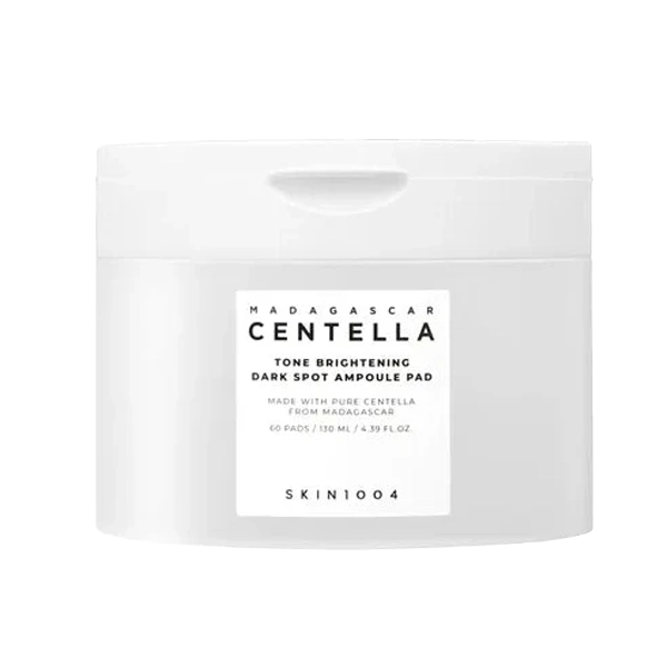 Almofadas Tônicas SKIN1004 Madagascar Centella Toner Brightening Dark Spot Ampoule Pad de 60 Unidades