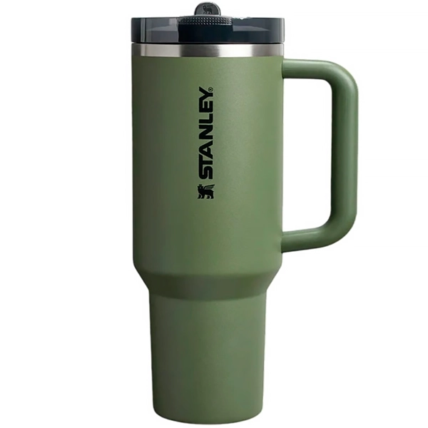 Copo Térmico Stanley Quencher Protour Tumbler de 1.18 ml - Dried Pine VRT