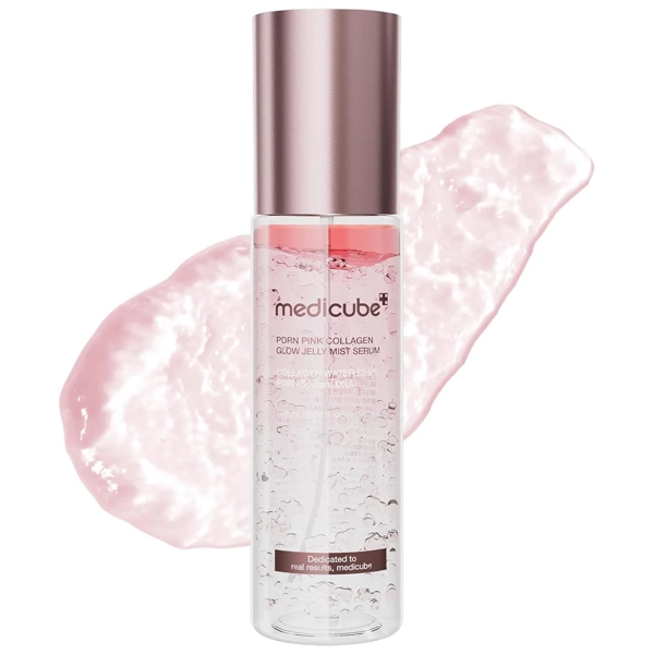 Mist Facial Hidratante Medicube PDRN Pink Collagen Glow Jelly serum de 100 ml