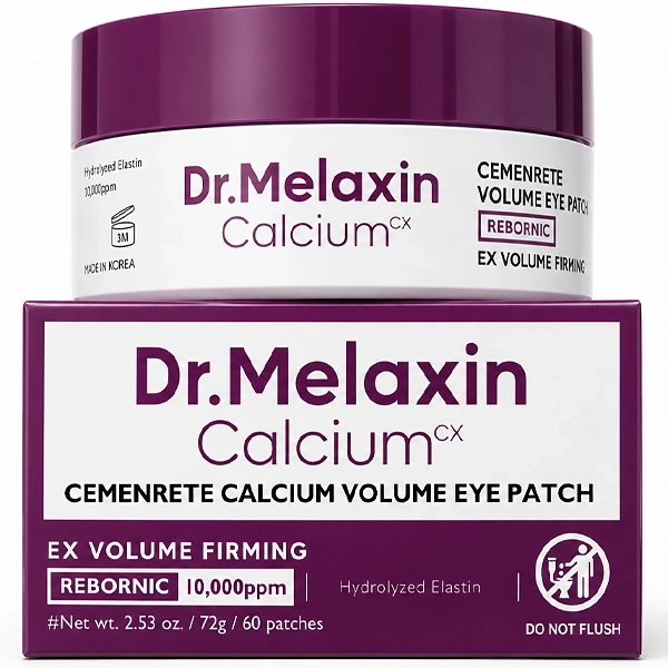 Adesivo para Contorno de Olhos Dr.Melaxin Cemenrete Calcium Volume Eye Patch - 60 Unidades