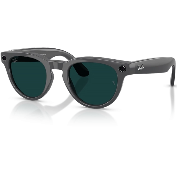 Gafas de Sol Ray Ban Meta Headliner Gen 2 RW4013 con Cámara/Wi-Fi - Shiny Asteroid Grey/Transition Emerald