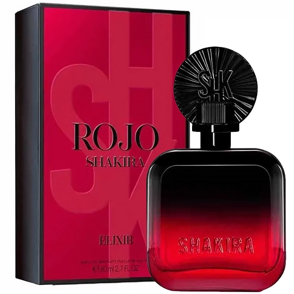 Perfume Feminino Shakira Rojo Elixir EDP 80 ml
