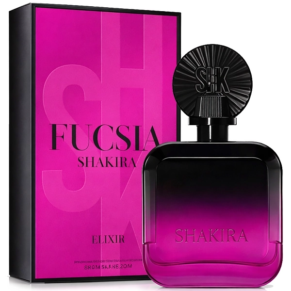 Perfume Feminino Shakira Fucsia Elixir EDP 80 ml