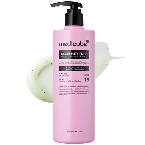 SHAMPOO MEDICUBE ROSEMARY PDRN CLARIFYING 400ML (461965)