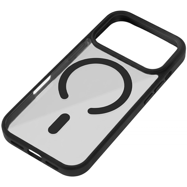Funda para iPhone 17 Pro Magsafe - Transparente/Negro