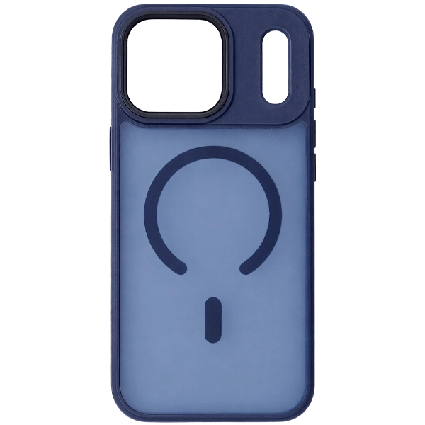 Capinha para iPhone 17 Pro Max Magsafe 3IN1 - Azul/Transparente