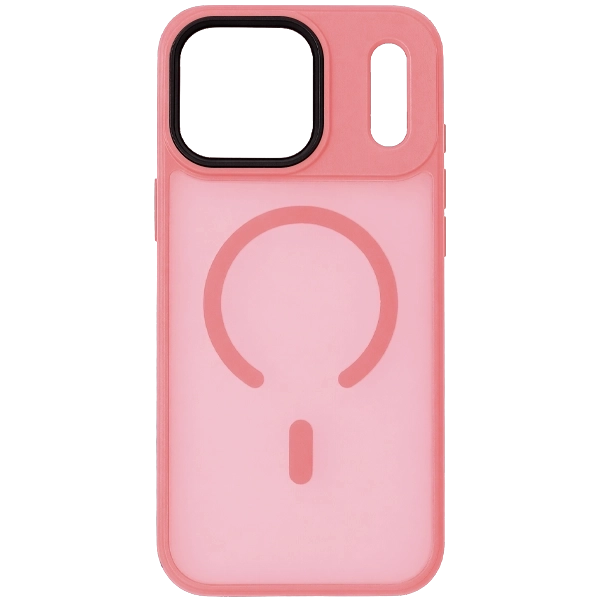 Capinha para iPhone 17 Pro Max Magsafe 3IN1 - Rosa/Transparente