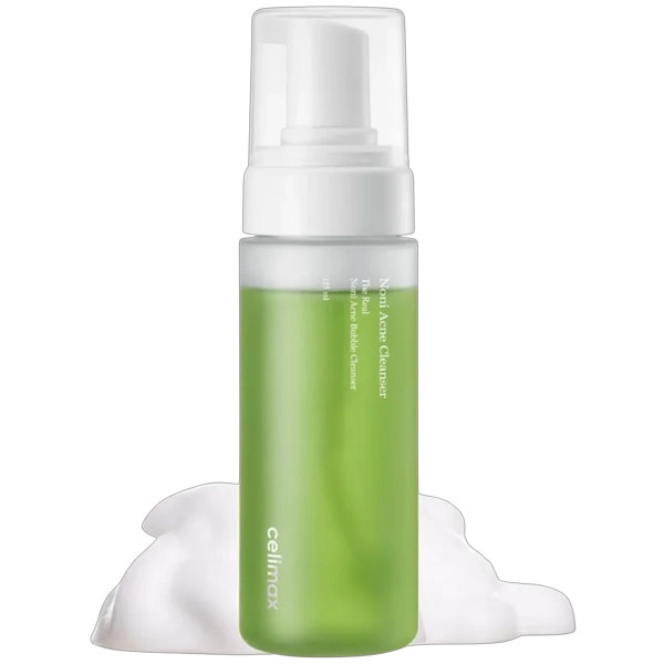 Limpiador Facial Celimax The Real Noni Acne Bubble Clean de 155 ml