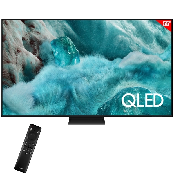 Smart TV QLED 55" Samsung Q7F QN55Q7F5AG 4K Ultra HD Tizen Wi-Fi/Bluetooth con Conversor Digital