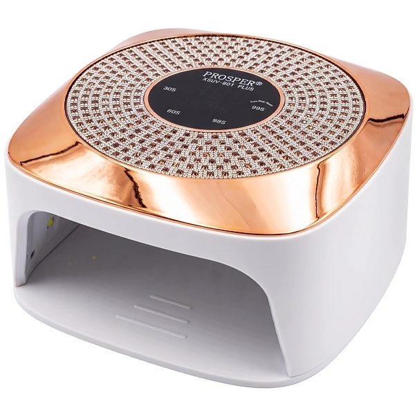 SECADOR  UNHA PROSPER XSUV-801 PLUS LED/UV LAMP 168WATTS 2V BRANC/DOUR