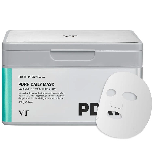 Mascarilla Facial VT Cosmetics PDRN Daily - 30 Unidades