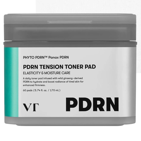 Almofadas Tônicas  VT Cosmetics PDRN Tension Toner Pads