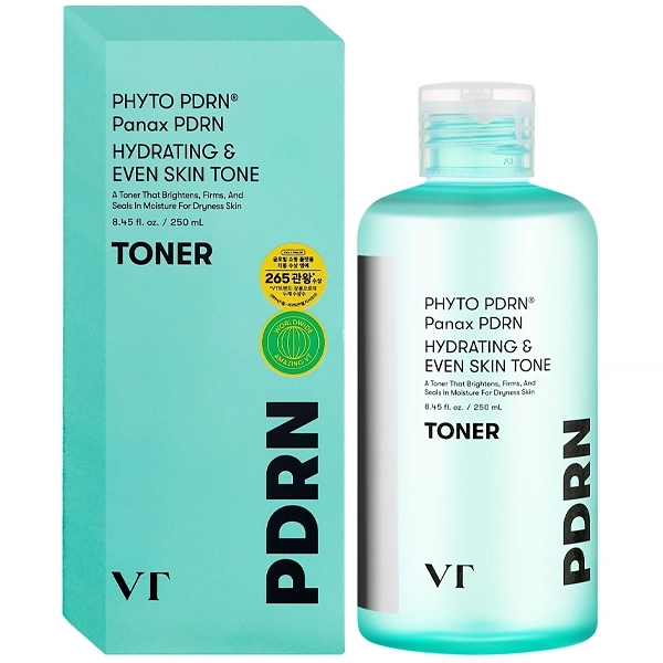 Tónico Facial VT Cosmetics PDRN Toner de 250 ml